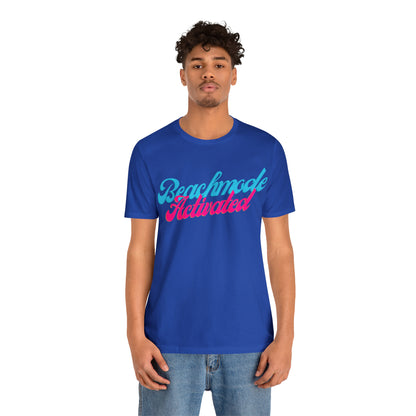 DCAL Beach Collection "Beachmode Activated" Unisex Jersey Short Sleeve Tee