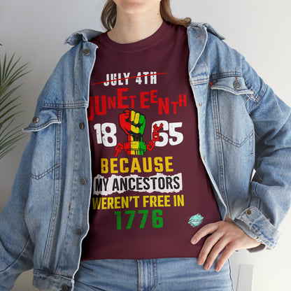 DCAL Juneteenth "Ancestors" Unisex Heavy Cotton Tee