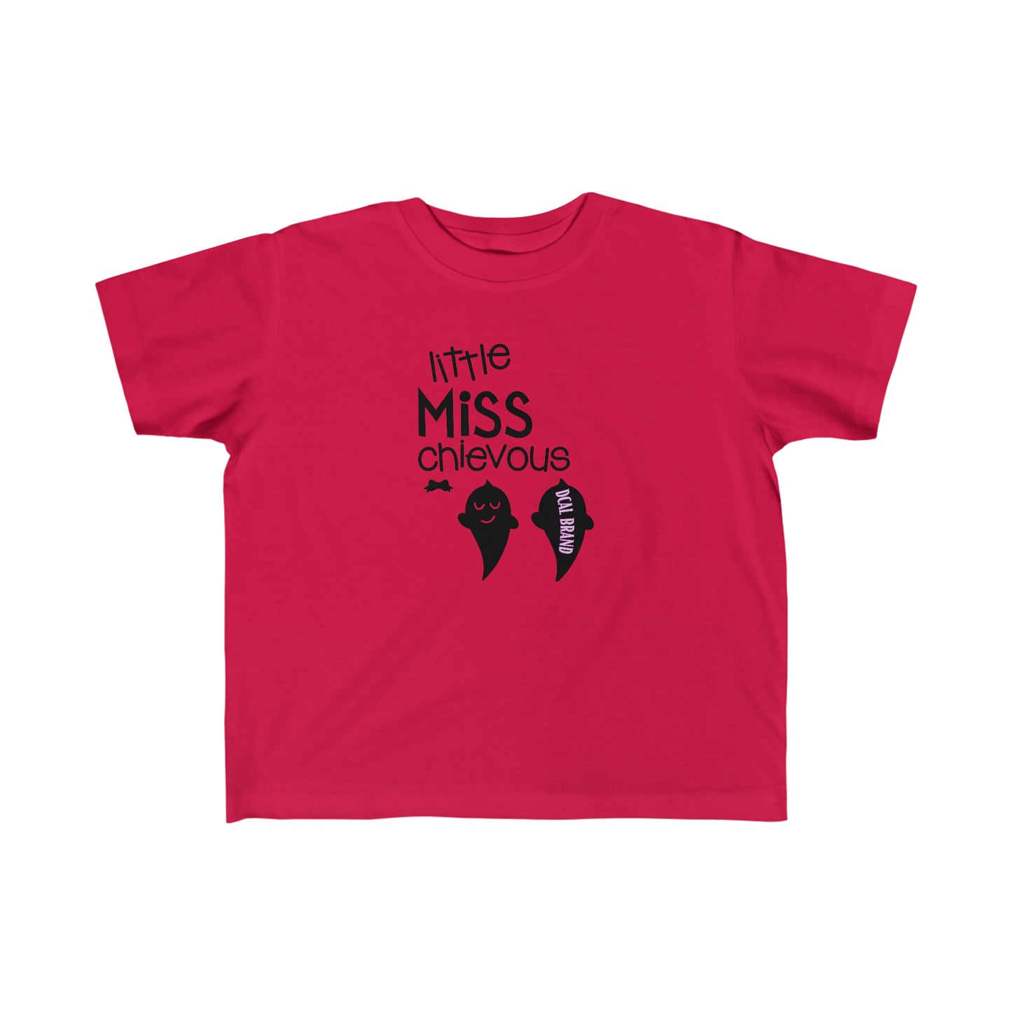 DCAL Kids Collection " Little Miss" Baby Clothes Toddler's Fine Jersey Tee