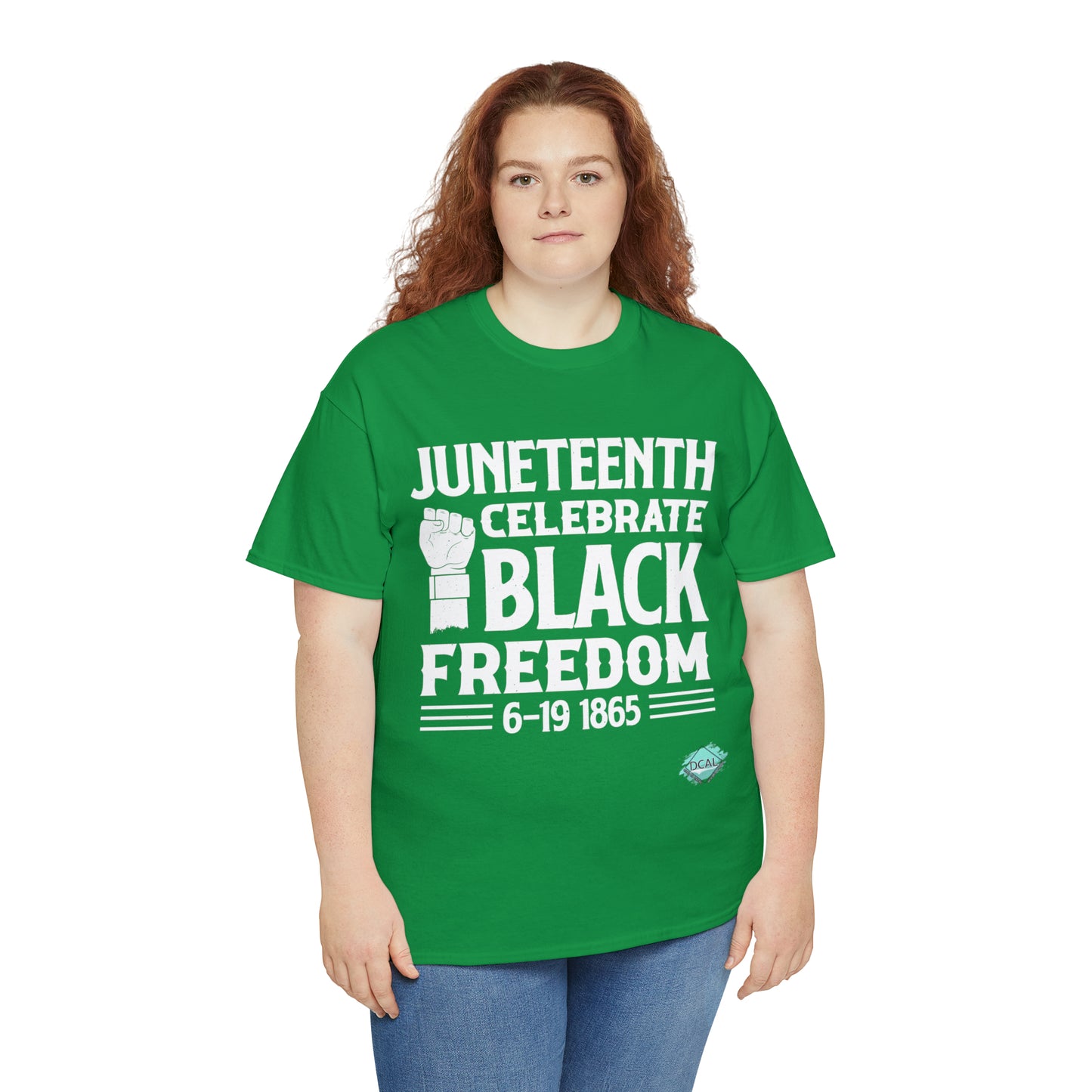 DCAL Juneteenth "Celebrate" Unisex Heavy Cotton Tee