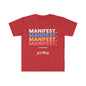 DCAL Graphic Tee "Manifest" Unisex Softstyle T-Shirt