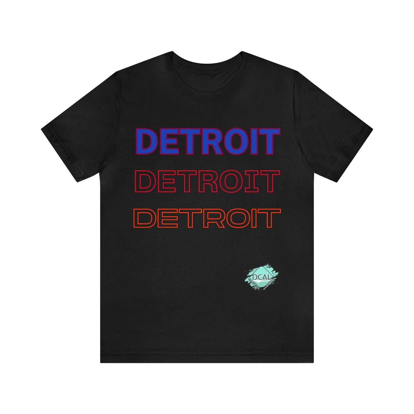 DCAL Downtown Diaries "Detroit" Unisex Jersey Short Sleeve Tee