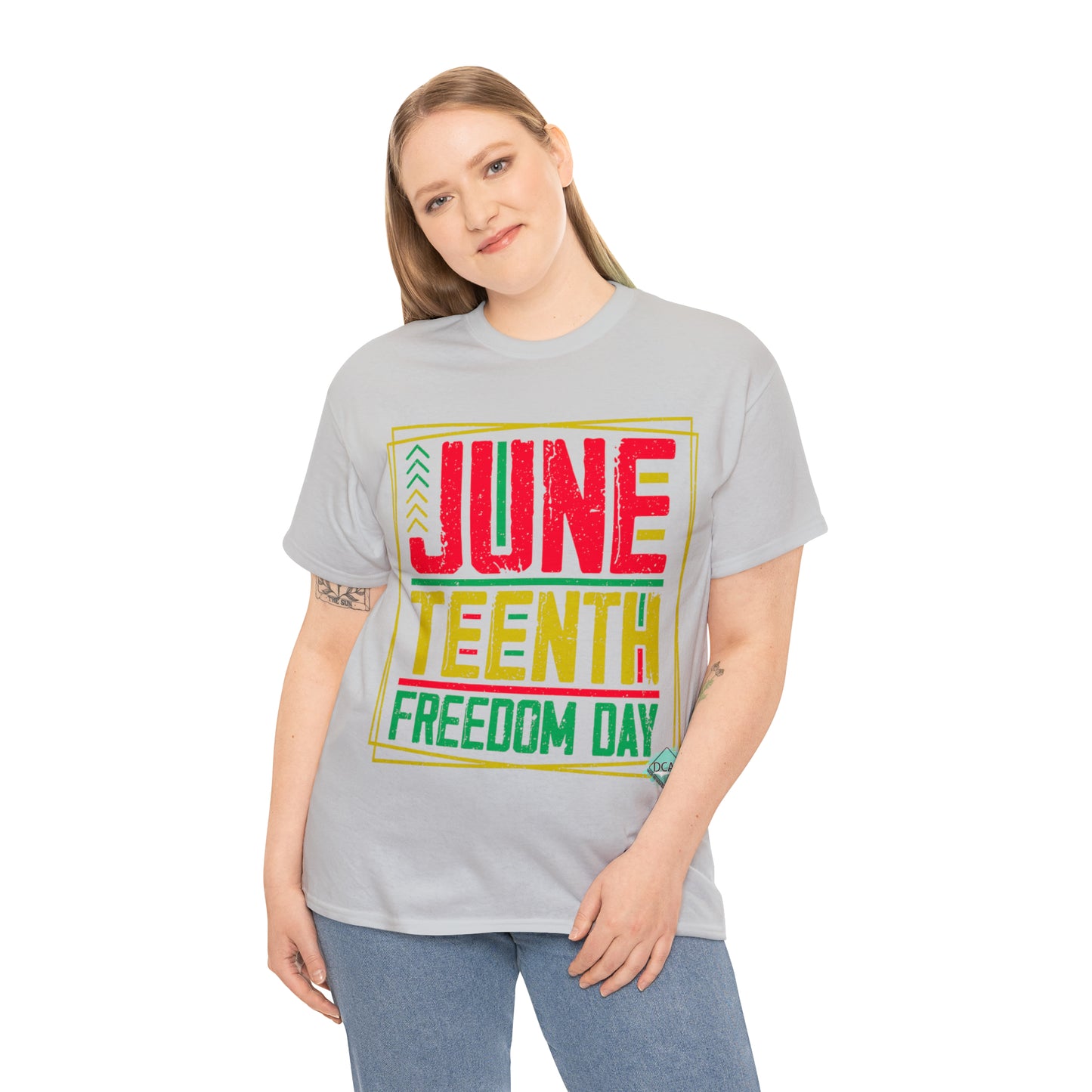 DCAL Juneteenth "Freedom Day" Unisex Heavy Cotton Tee