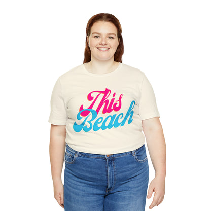 DCAL Beach Collection "This Beach" Unisex Jersey Short Sleeve Tee