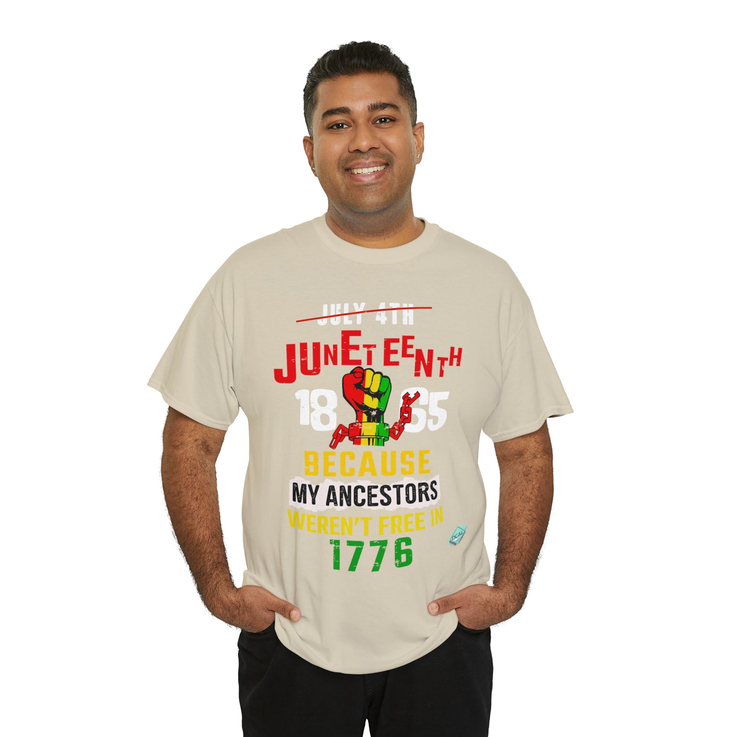 DCAL Juneteenth "Ancestors" Unisex Heavy Cotton Tee