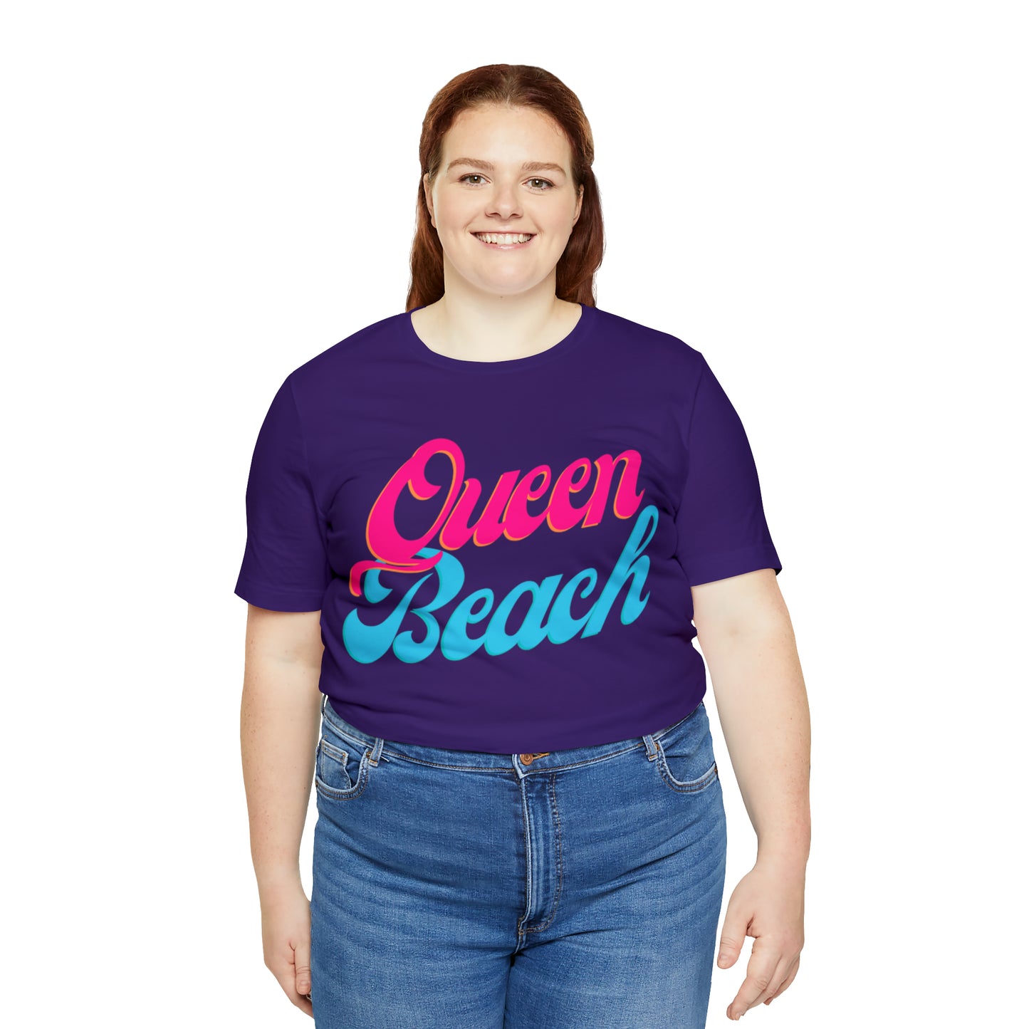 DCAL Beach Collection "Queen Beach" Unisex Jersey Short Sleeve Tee