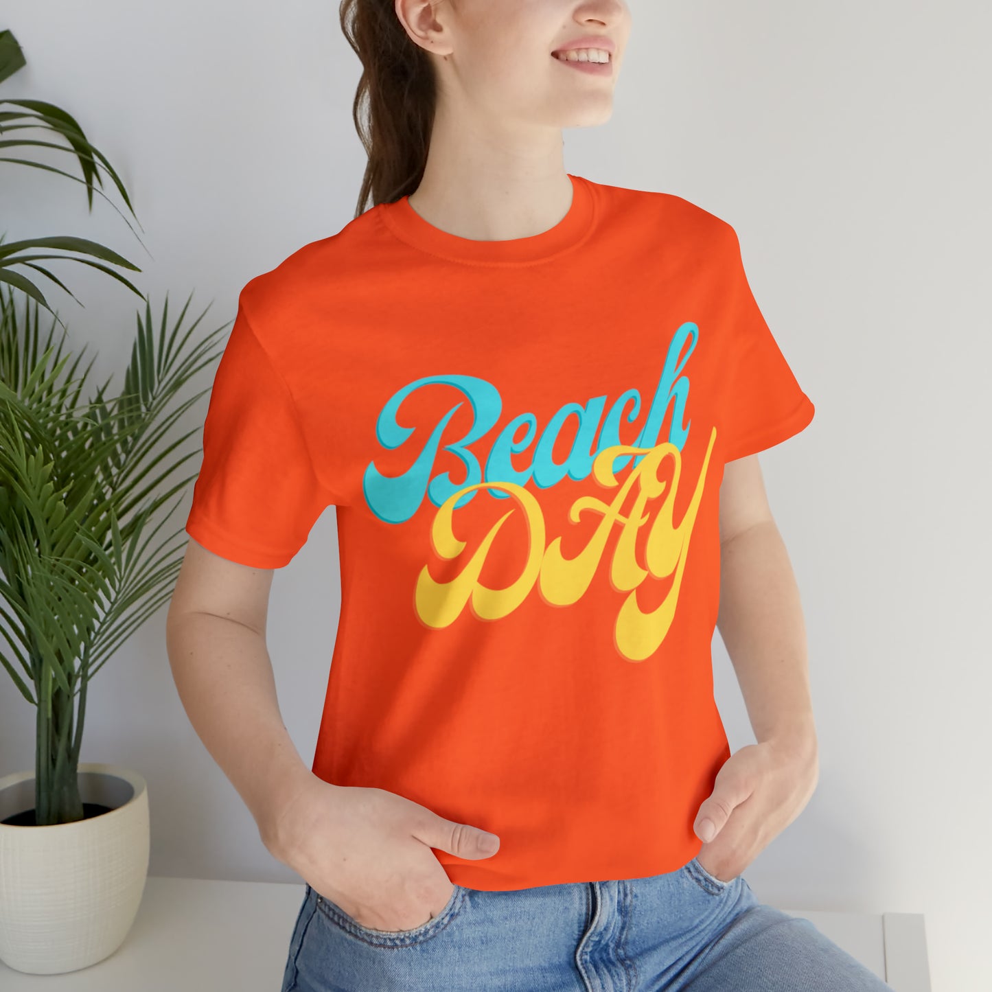 DCAL Beach Collection "Beach Day" Unisex Jersey Short Sleeve Tee