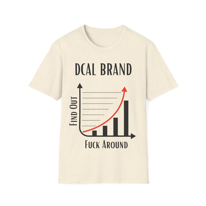 DCAL Graphic Tees Novel "Find Out "Unisex Softstyle T-Shirt