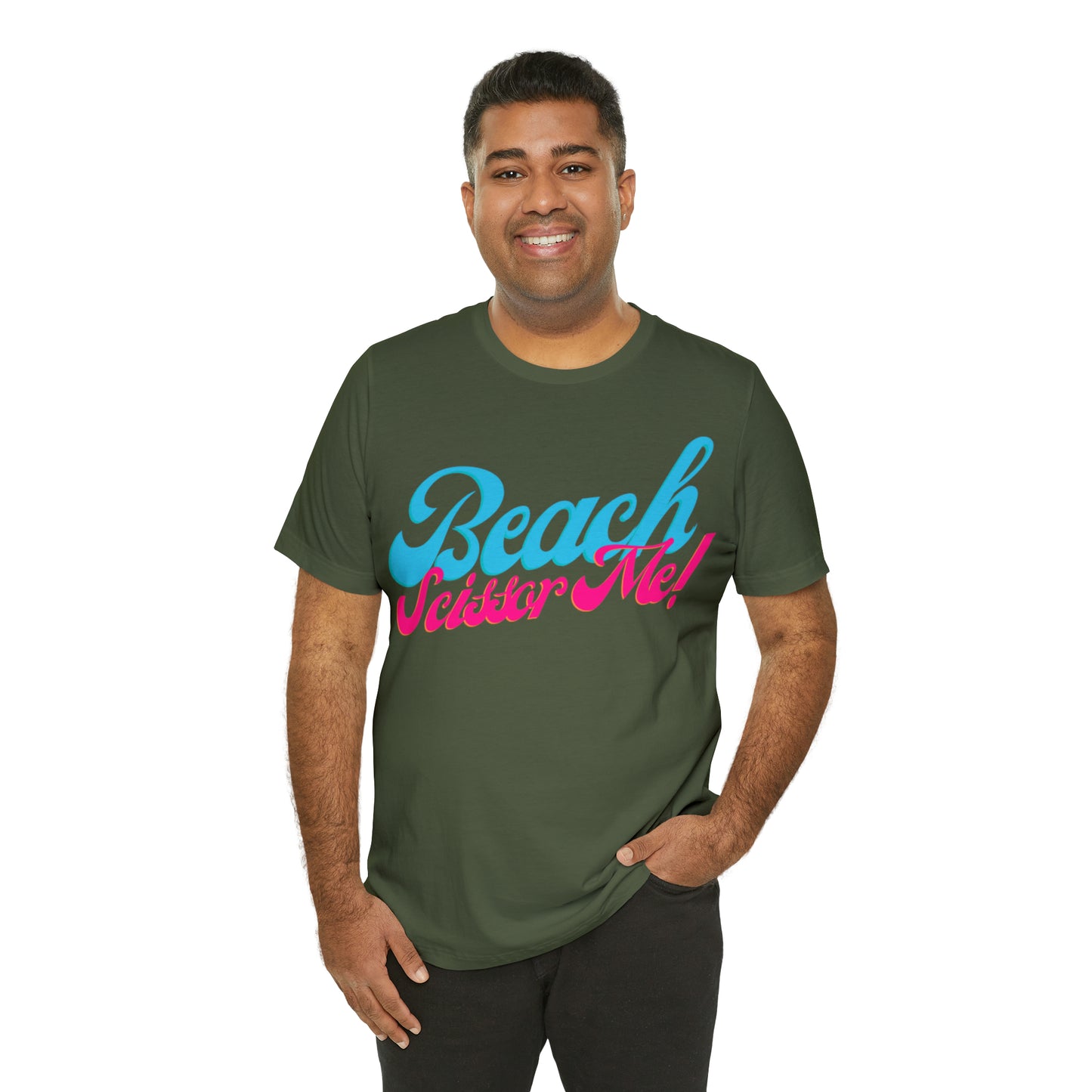 DCAL Beach Collection "Beach Scissor Me" Unisex Jersey Short Sleeve Tee