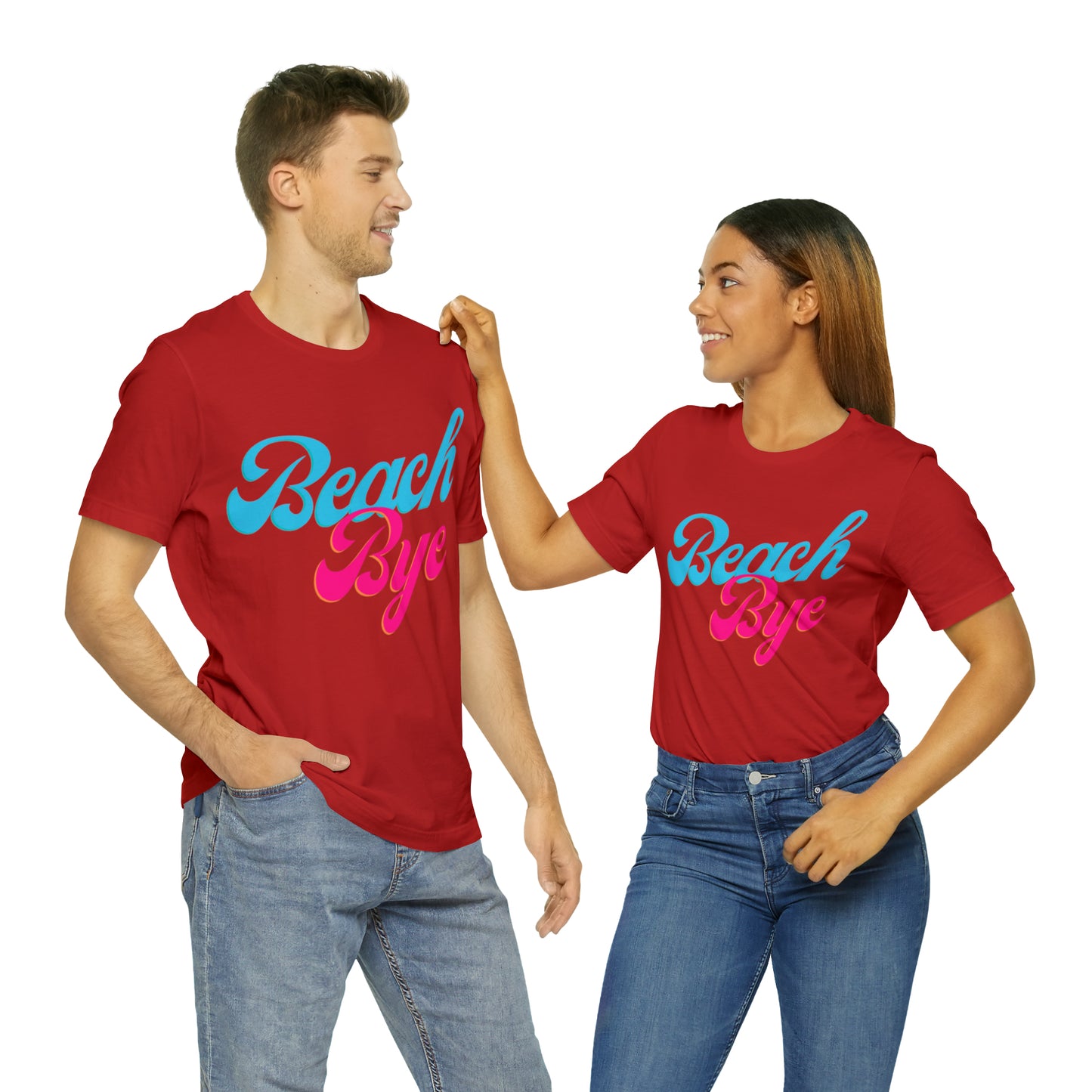 DCAL Beach Collection "Beach Bye" Unisex Jersey Short Sleeve Tee