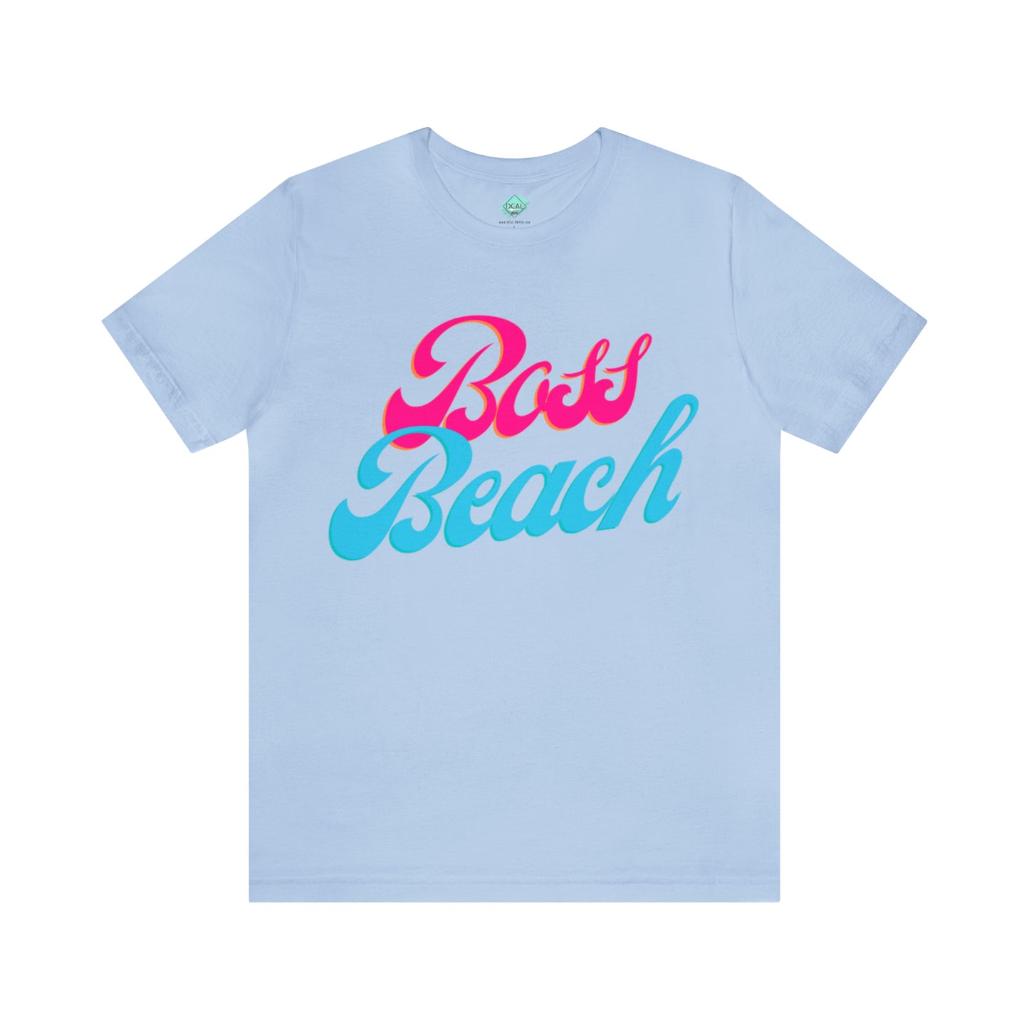 DCAL Beach Collection "Boss Beach" Unisex Jersey Short Sleeve Tee