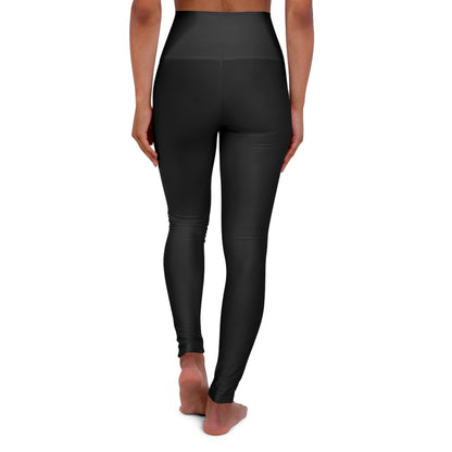 DCAL Athletic Elegance "Black" High Waisted Yoga Leggings