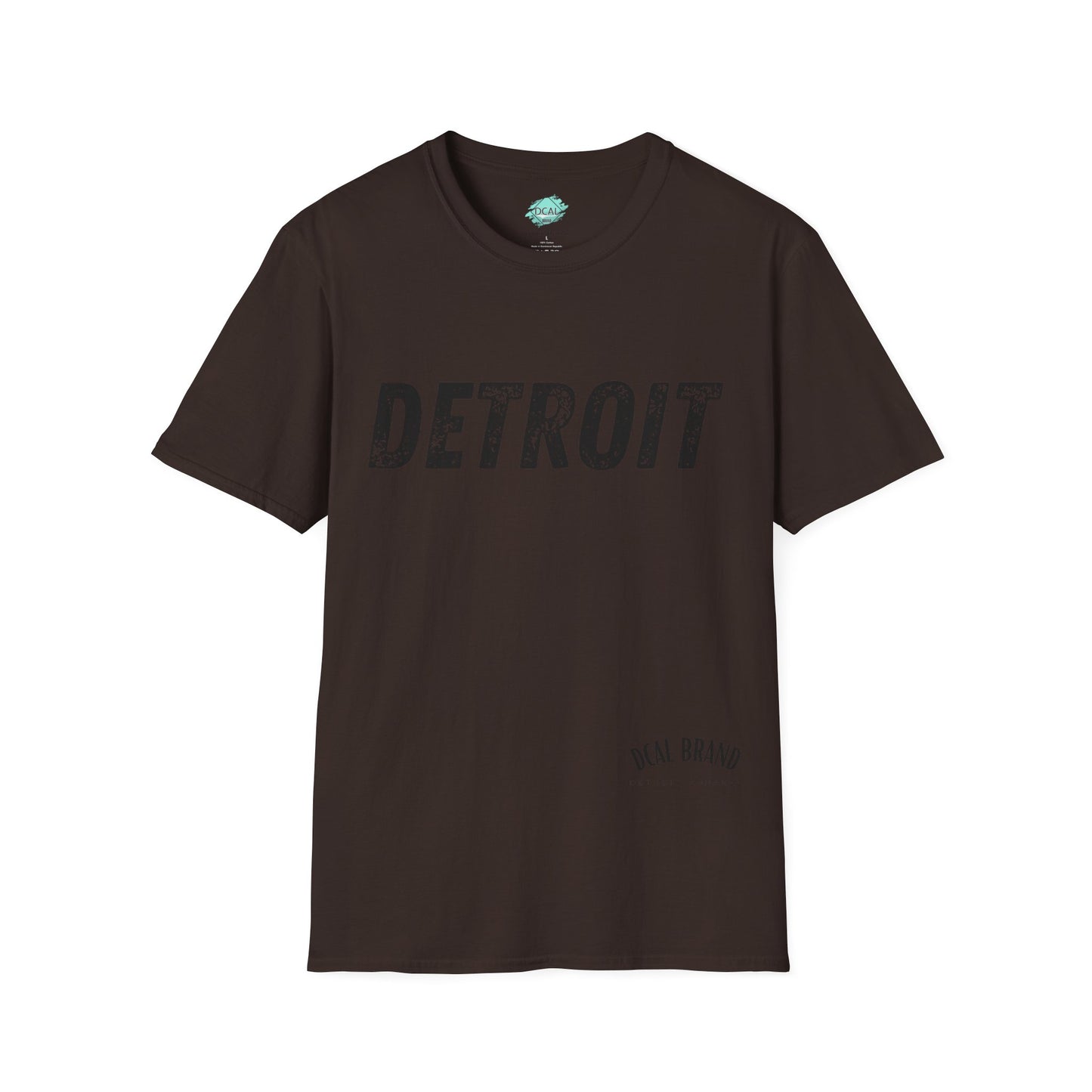 DCAL Downtown Diaries "Detroit" Unisex Softstyle T-Shirt