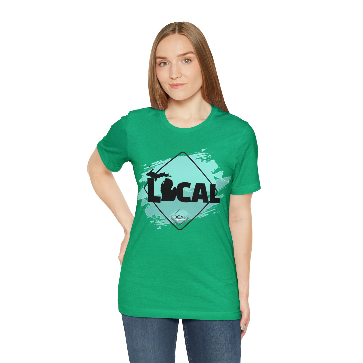 DCAL Graphic Tees "LOCAL" Unisex Jersey Short Sleeve Tee