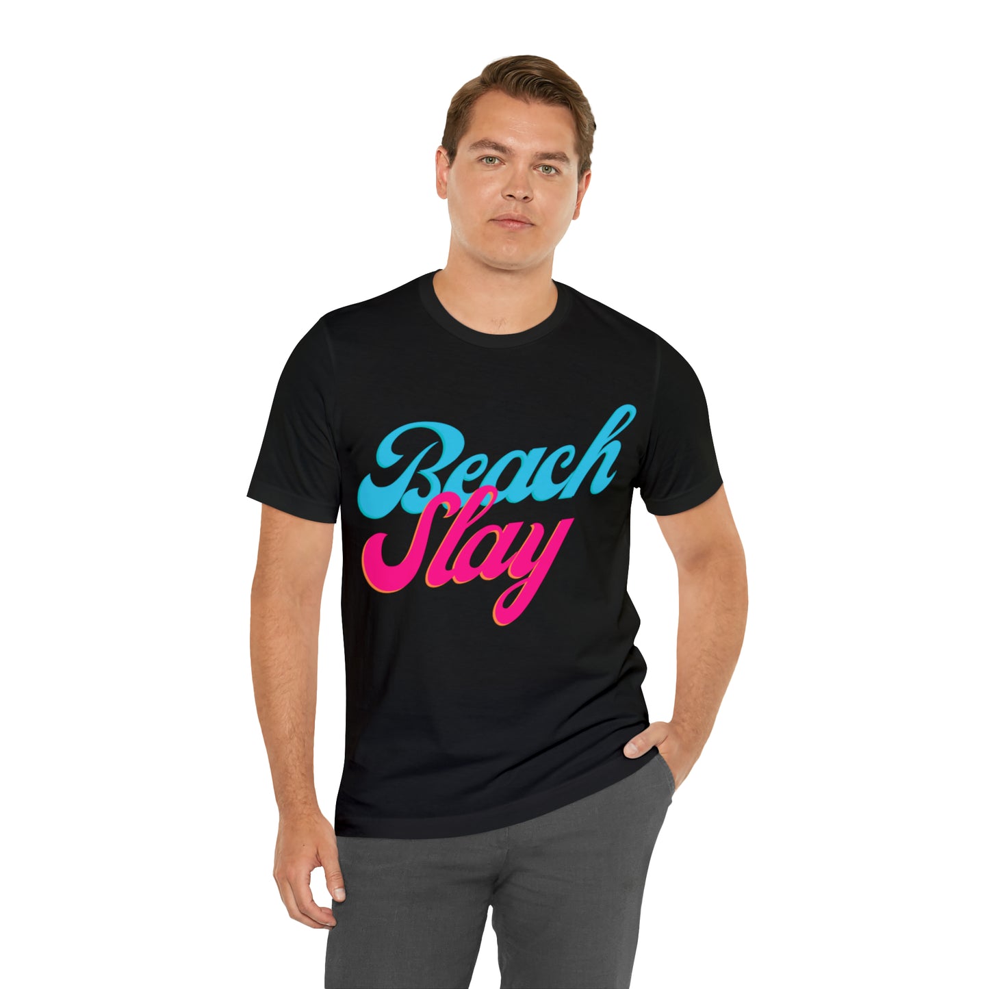 DCAL Beach Collection "Beach Slay" Unisex Jersey Short Sleeve Tee