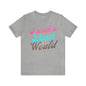 DCAL Beach Collection "I Wish a Beach Would" Unisex Jersey Short Sleeve Tee