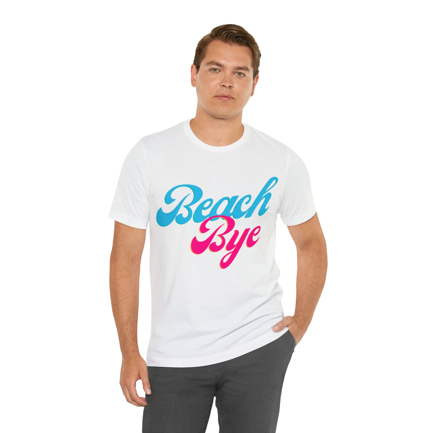 DCAL Beach Collection "Beach Bye" Unisex Jersey Short Sleeve Tee