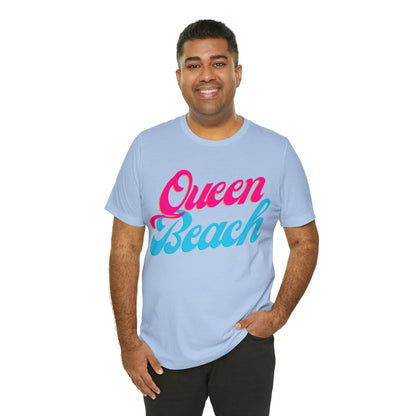 DCAL Beach Collection "Queen Beach" Unisex Jersey Short Sleeve Tee