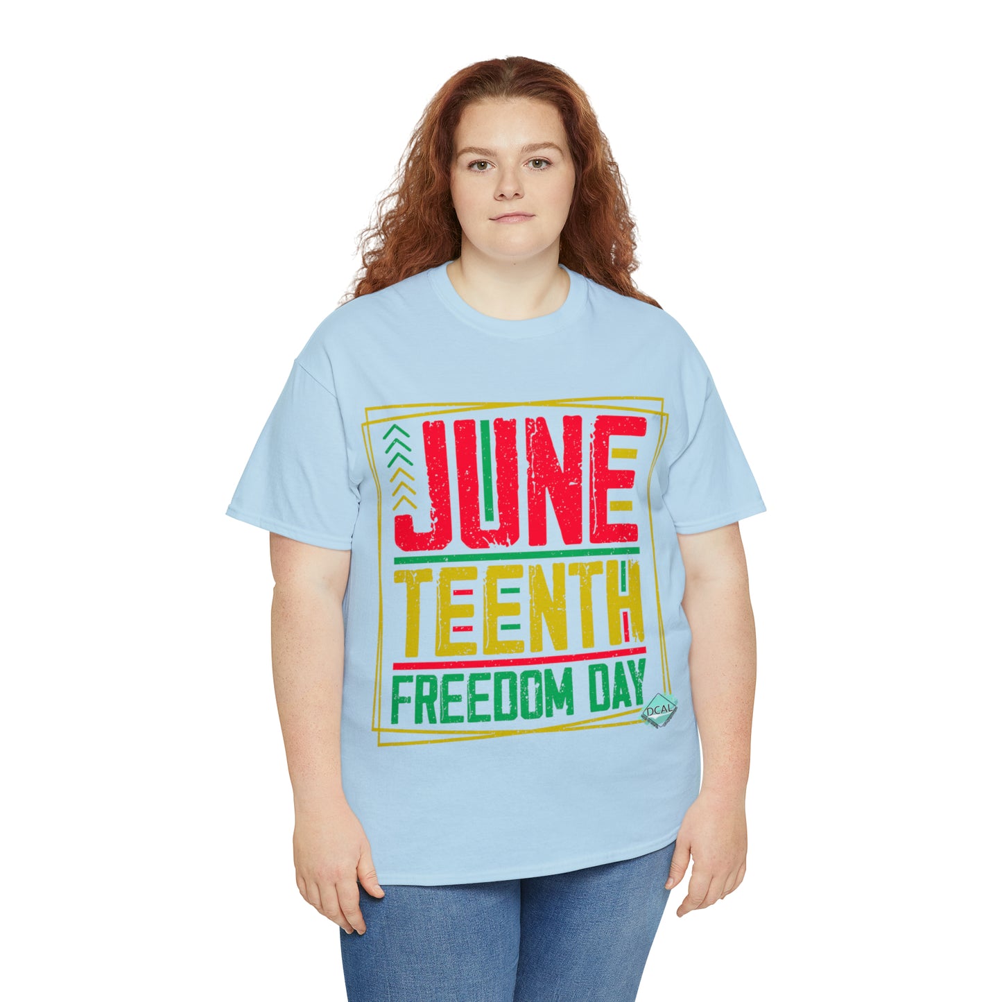 DCAL Juneteenth "Freedom Day" Unisex Heavy Cotton Tee