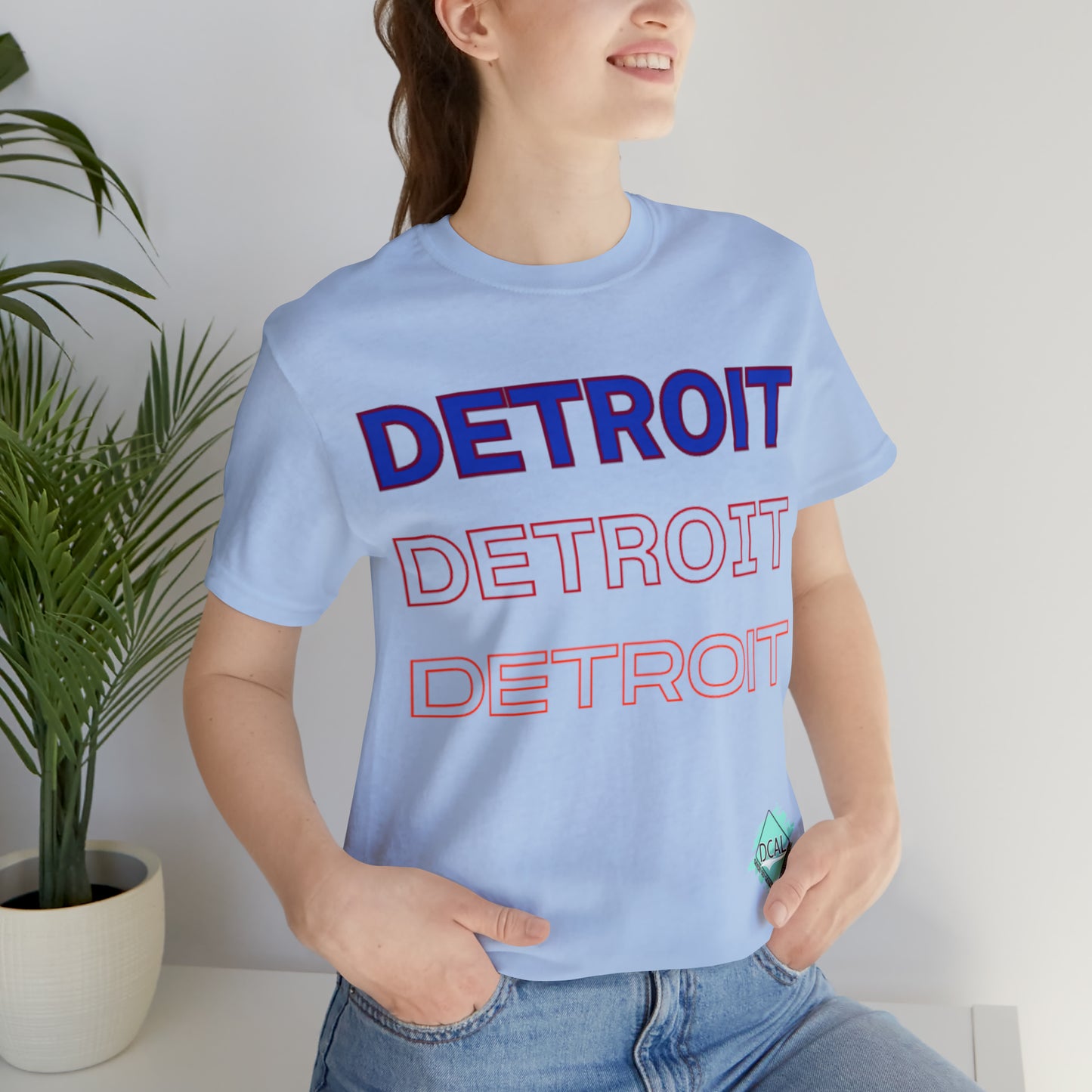 DCAL Downtown Diaries "Detroit" Unisex Jersey Short Sleeve Tee