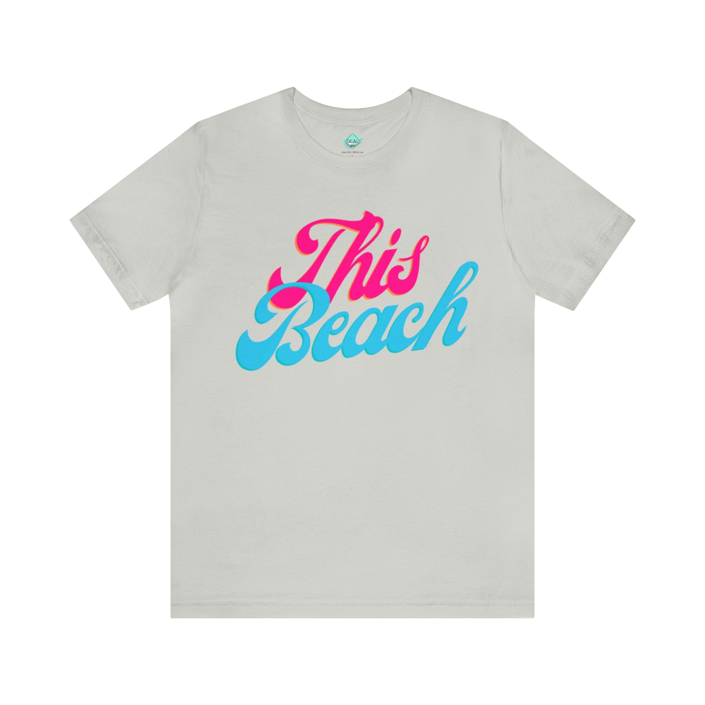 DCAL Beach Collection "This Beach" Unisex Jersey Short Sleeve Tee