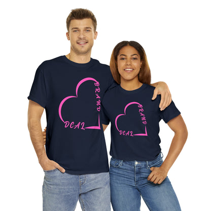 DCAL Graphic Tees "Heart" Unisex Heavy Cotton Tee