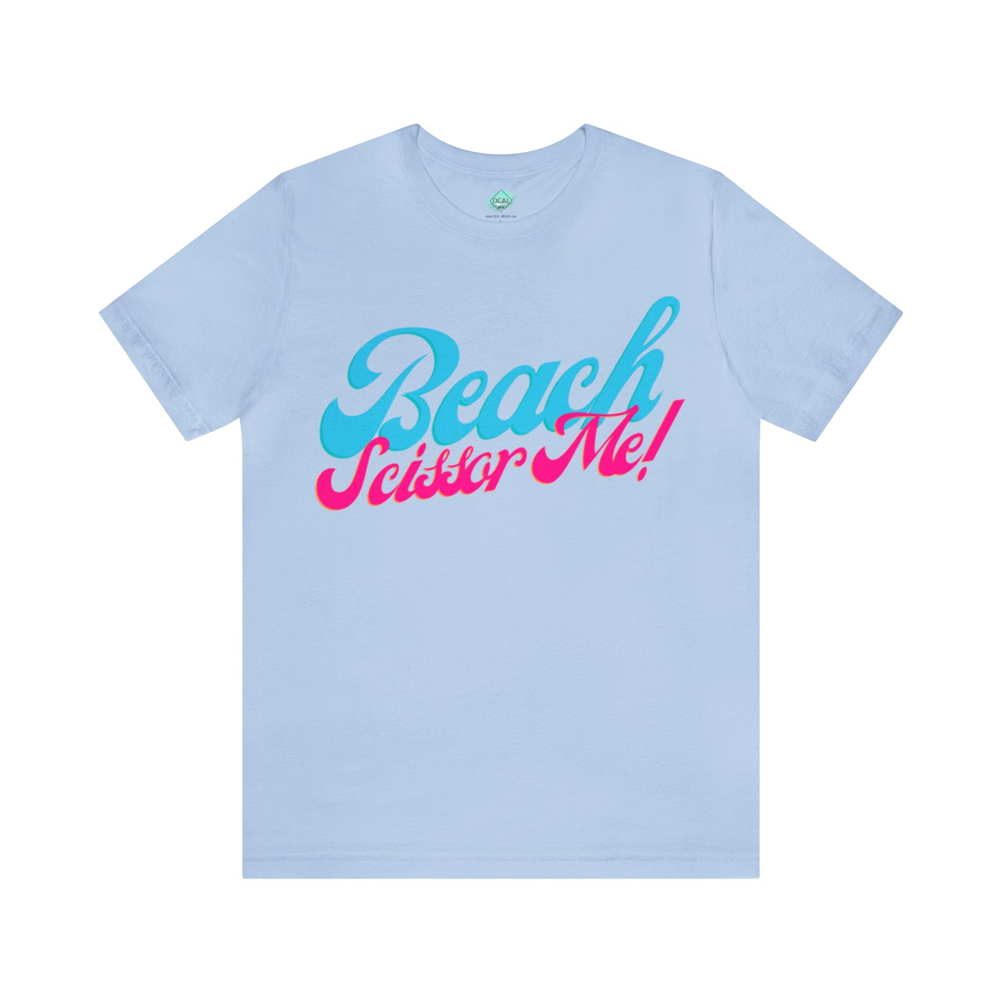 DCAL Beach Collection "Beach Scissor Me" Unisex Jersey Short Sleeve Tee