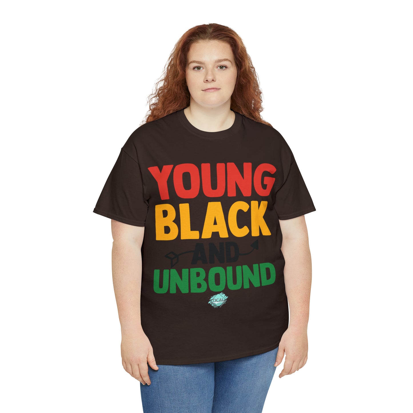 DCAL Juneteenth "Unbound' Unisex Heavy Cotton Tee