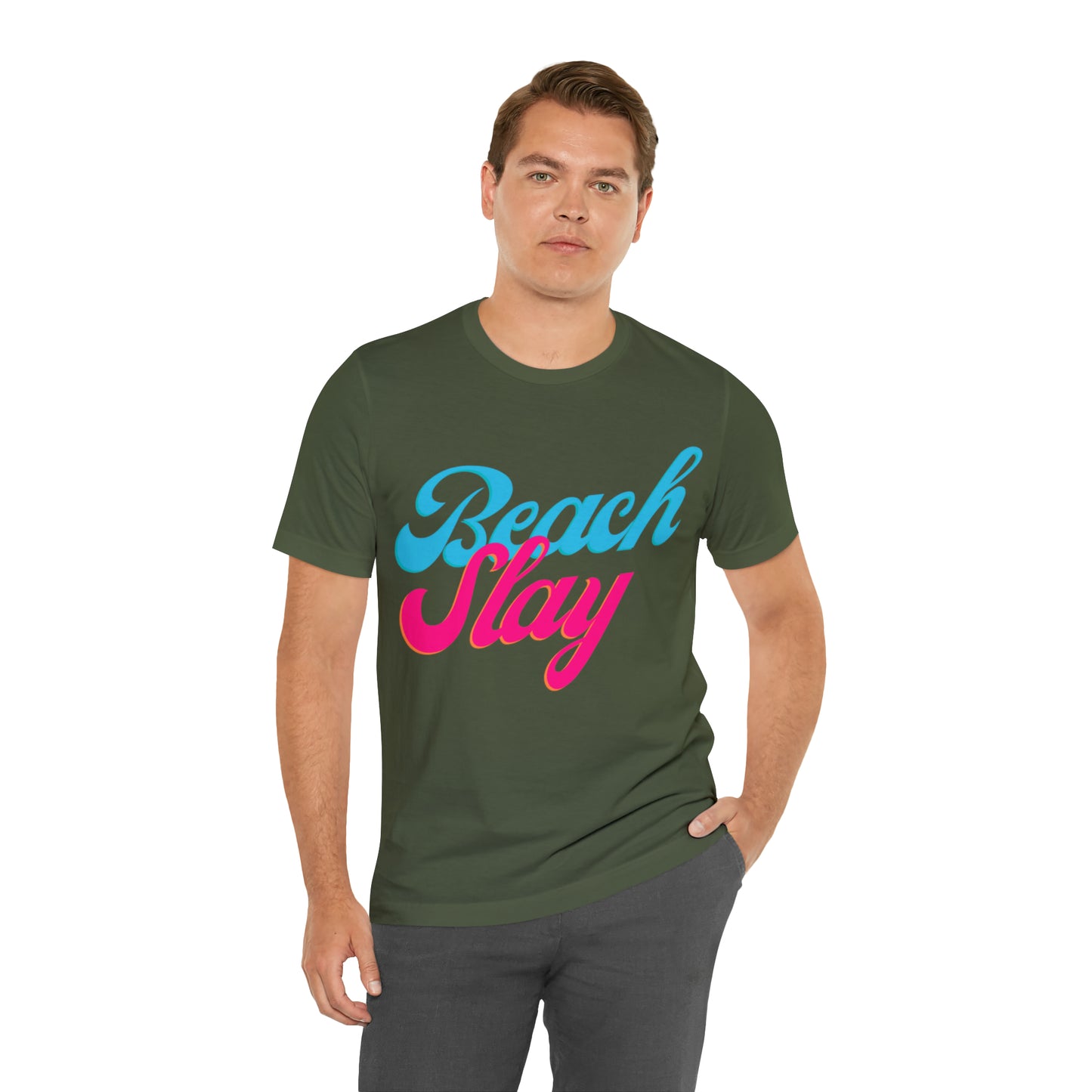 DCAL Beach Collection "Beach Slay" Unisex Jersey Short Sleeve Tee