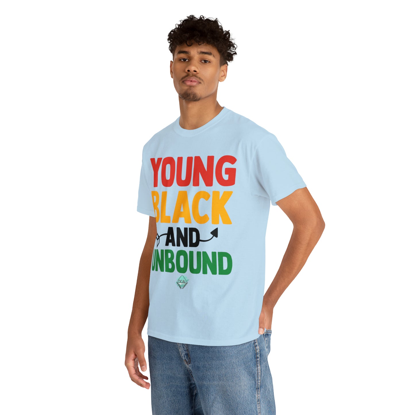 DCAL Juneteenth "Unbound' Unisex Heavy Cotton Tee