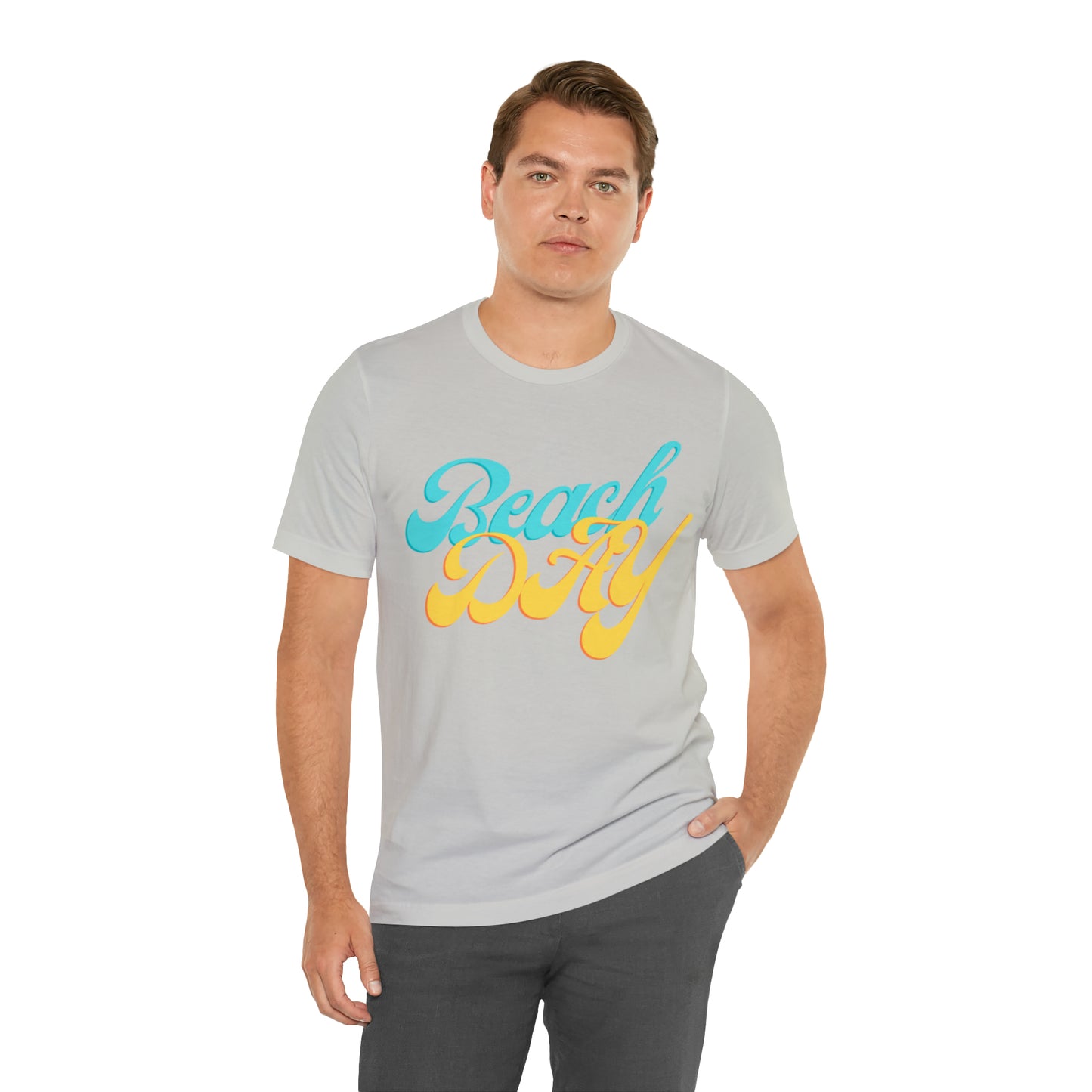 DCAL Beach Collection "Beach Day" Unisex Jersey Short Sleeve Tee