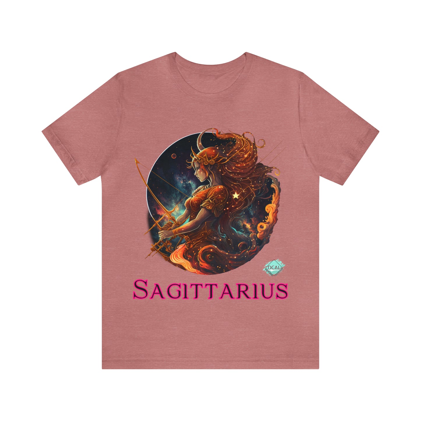 DCAL Zodiac Collection "Sagittarius" Unisex Jersey Short Sleeve Tee