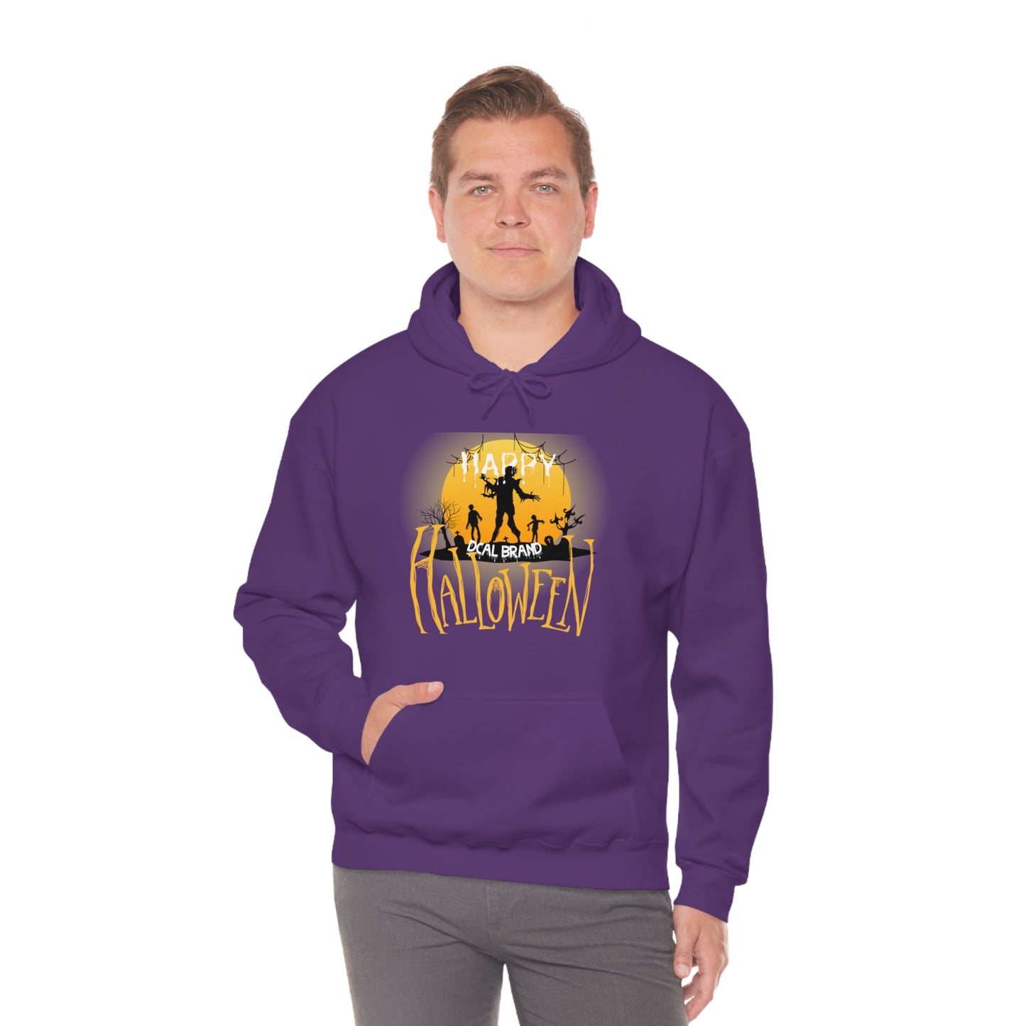 DCAL Halloween Unisex Heavy Blend Hooded Sweatshirt