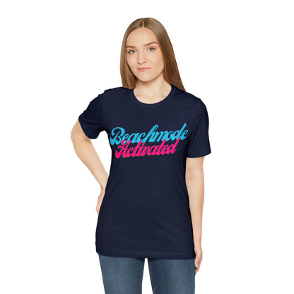 DCAL Beach Collection "Beachmode Activated" Unisex Jersey Short Sleeve Tee