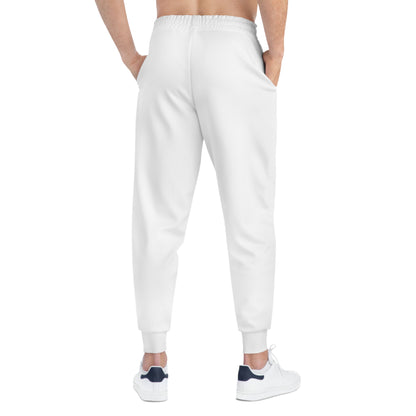 DCAL Brown Collection Bottoms "White" Athletic Joggers