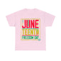 DCAL Juneteenth "Freedom Day" Unisex Heavy Cotton Tee