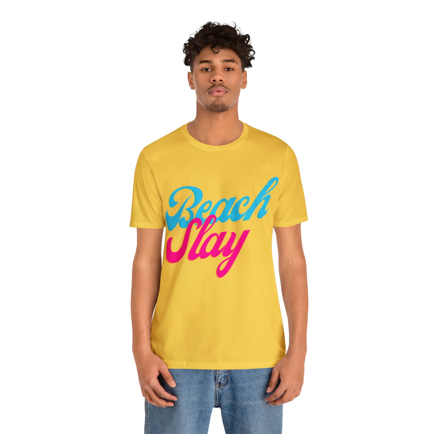 DCAL Beach Collection "Beach Slay" Unisex Jersey Short Sleeve Tee