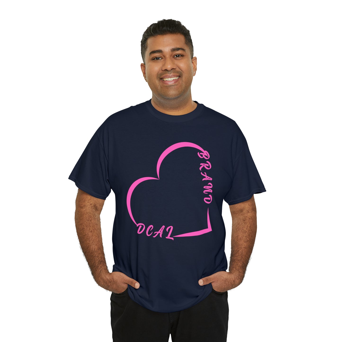 DCAL Graphic Tees "Heart" Unisex Heavy Cotton Tee