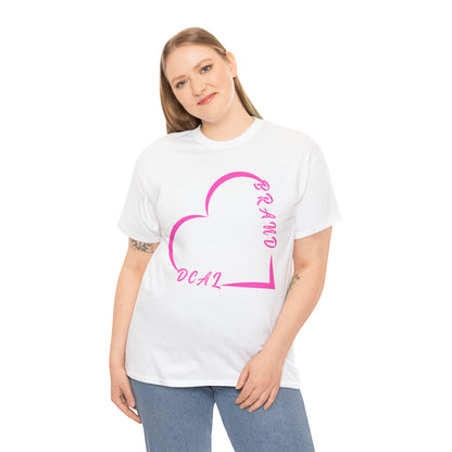 DCAL Graphic Tees "Heart" Unisex Heavy Cotton Tee