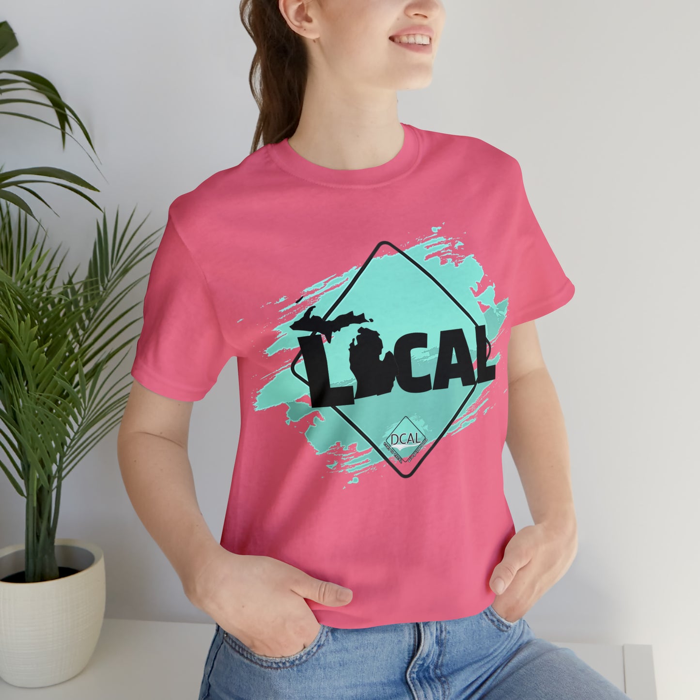 DCAL Graphic Tees "LOCAL" Unisex Jersey Short Sleeve Tee