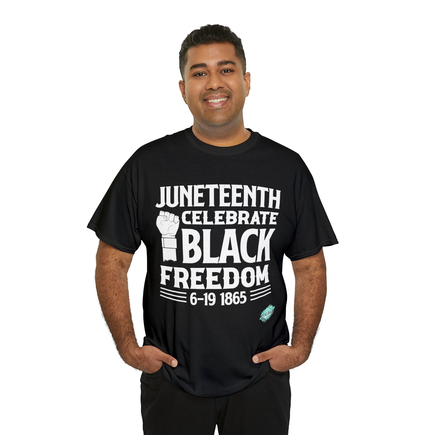 DCAL Juneteenth "Celebrate" Unisex Heavy Cotton Tee