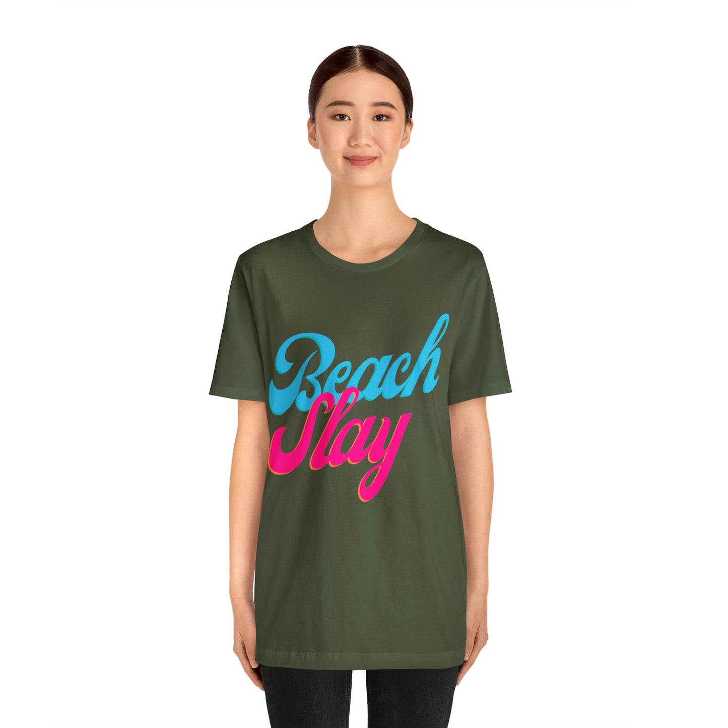 DCAL Beach Collection "Beach Slay" Unisex Jersey Short Sleeve Tee