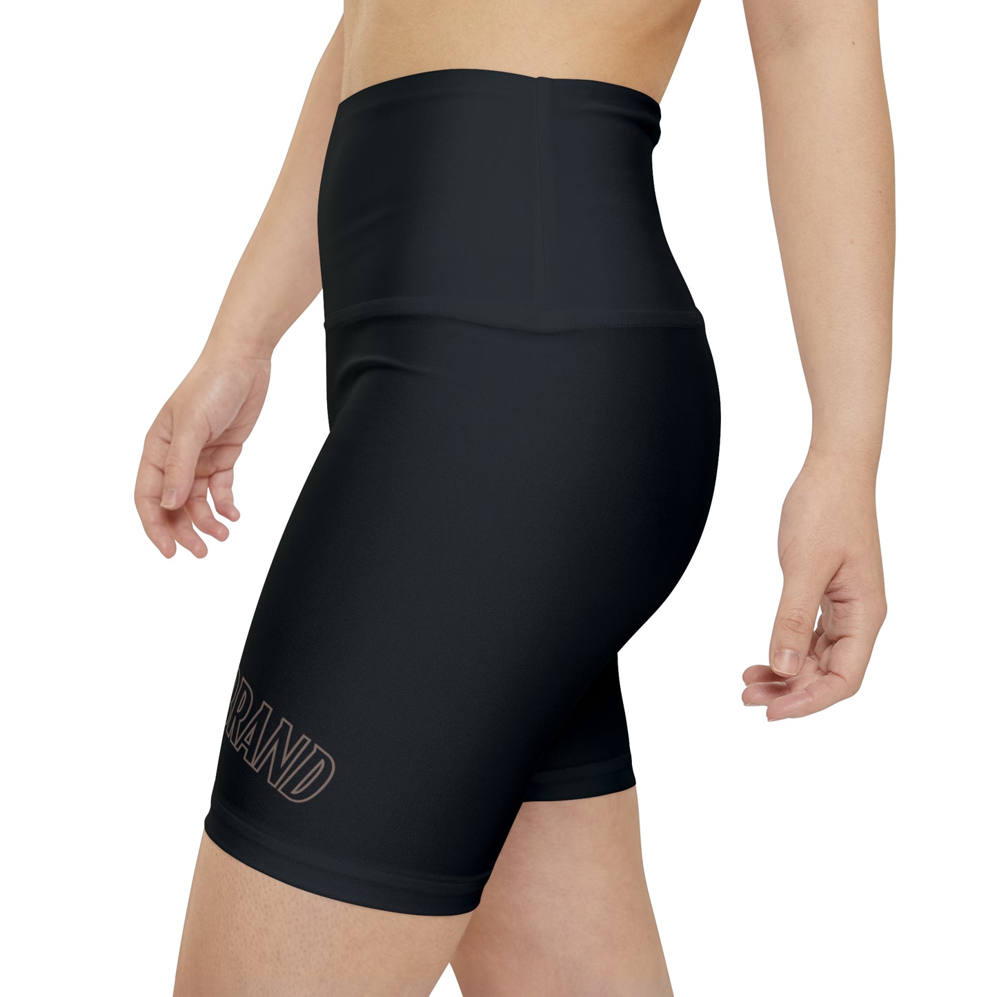 DCAL Brown Collection Minimalist "Black" Women's Workout Shorts