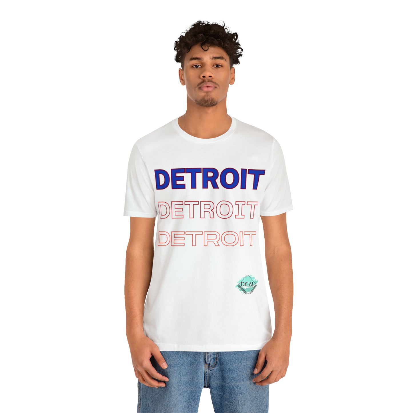 DCAL Downtown Diaries "Detroit" Unisex Jersey Short Sleeve Tee