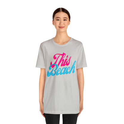 DCAL Beach Collection "This Beach" Unisex Jersey Short Sleeve Tee