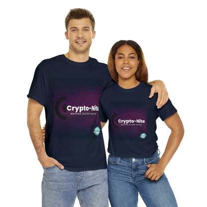 DCAL Graphic Tees "Crypto-Nite" Unisex Heavy Cotton Tee