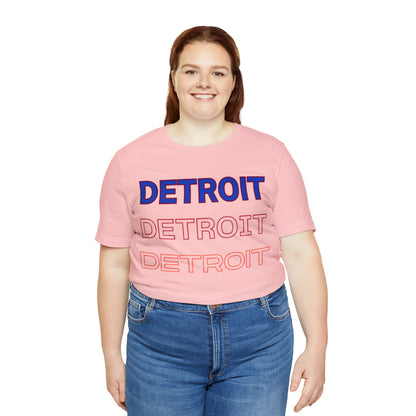 DCAL Downtown Diaries "Detroit" Unisex Jersey Short Sleeve Tee