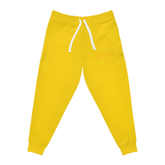 DCAL Brown Collection Bottoms "Gold" Athletic Joggers