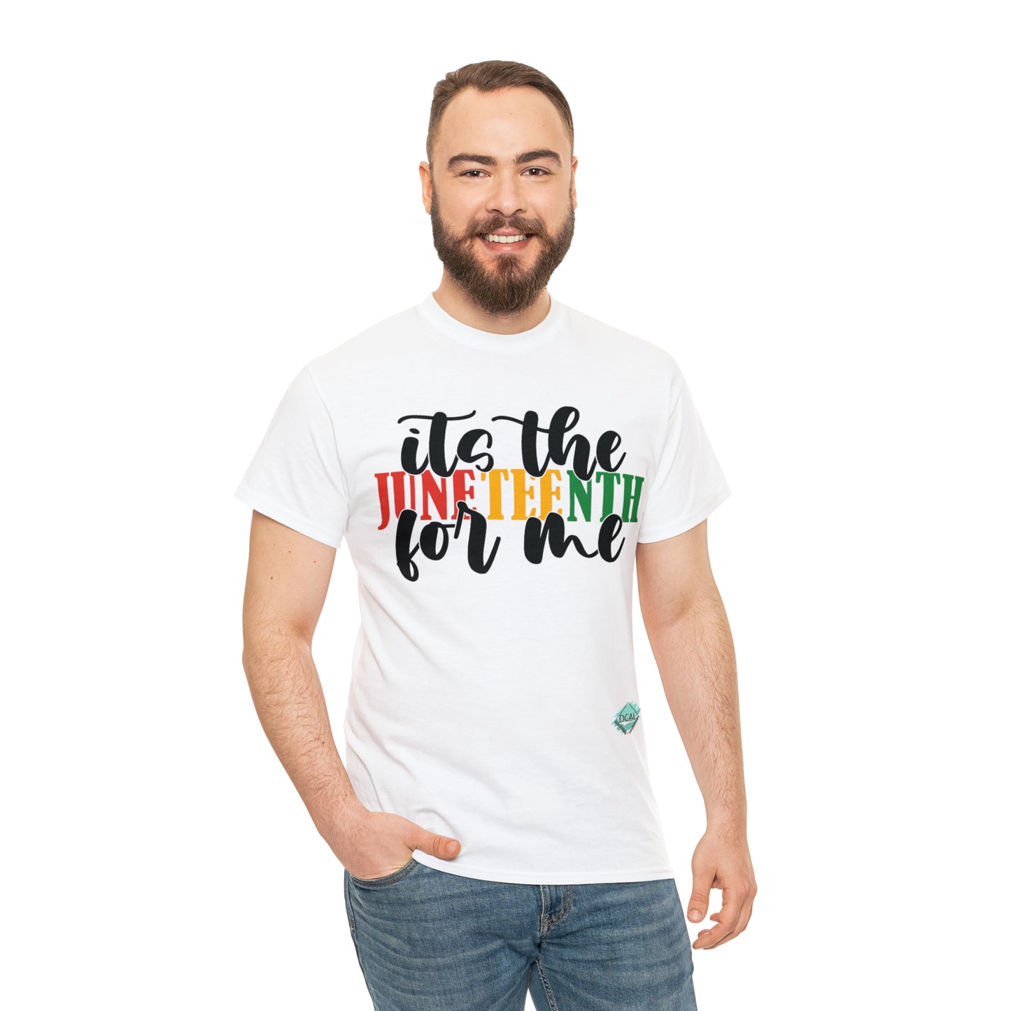 DCAL Juneteenth "Its the Juneteenth For Me" Unisex Heavy Cotton Tee