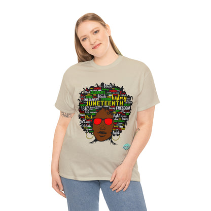 DCAL Juneteenth "Natural" Unisex Heavy Cotton Tee